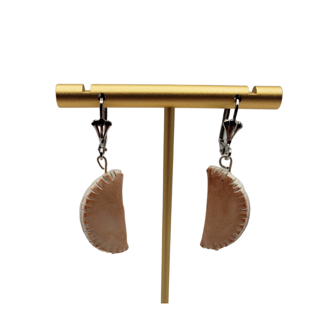 Pierogi dangle earrings