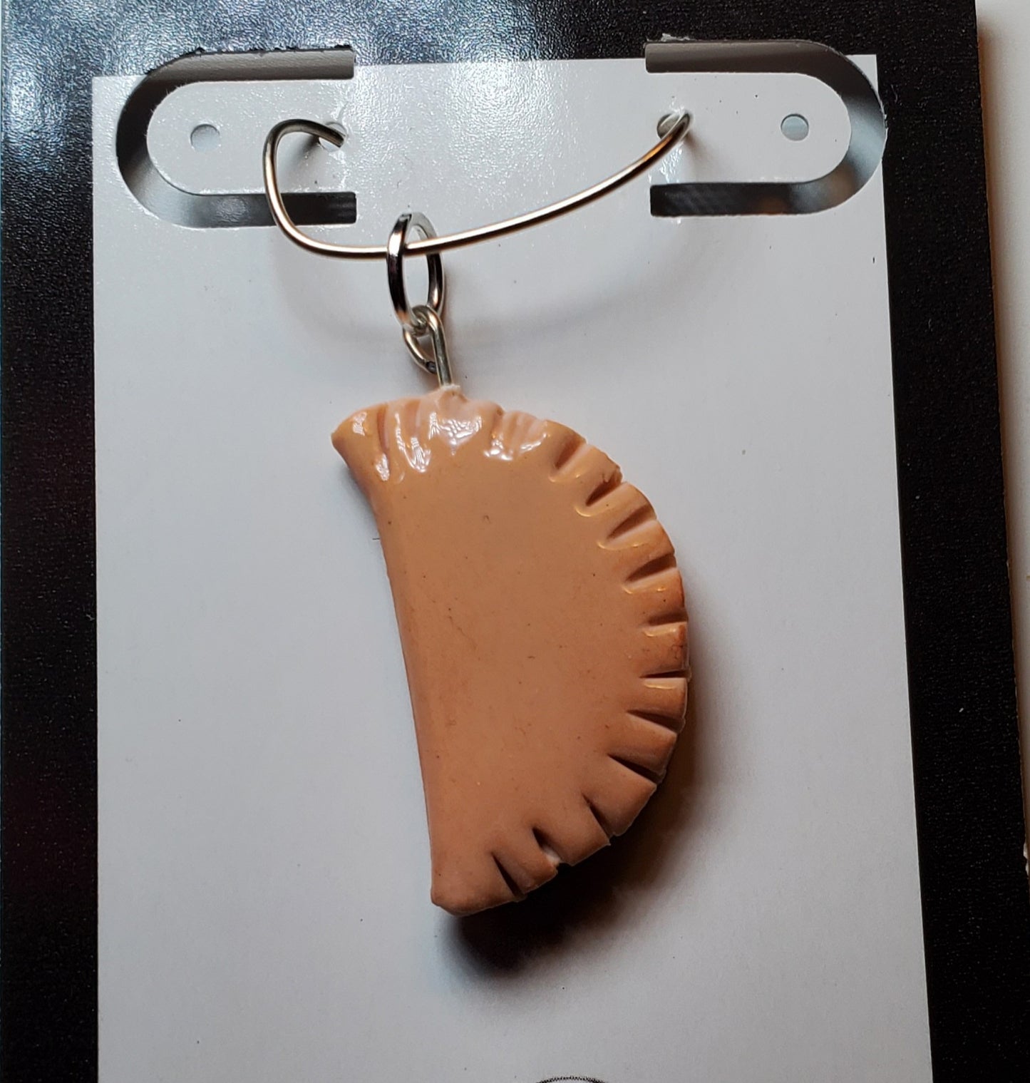 Pierogi Necklace from clay