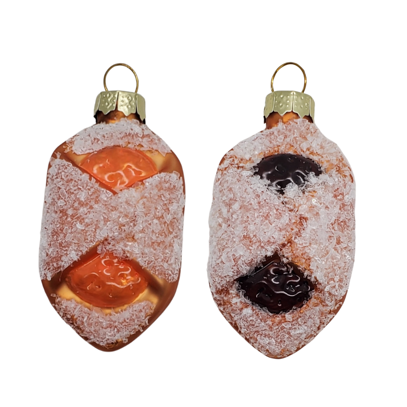 Handcrafted Glass Kolache Ornament