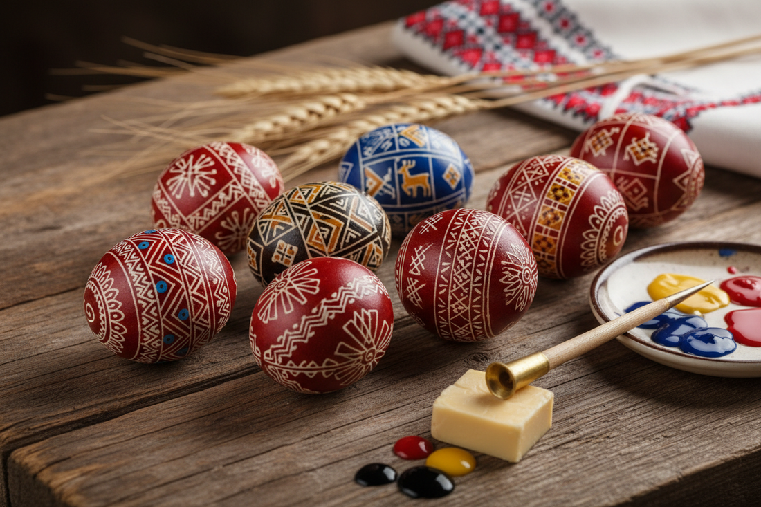 The Ancient Art of Pysanky: Ukrainian Easter Eggs and Their Meaning