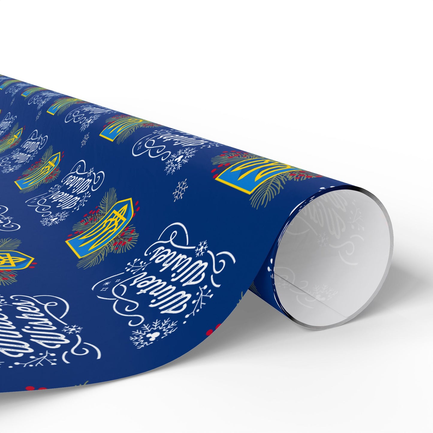 Ukrainian Winter Wishes Festive Wrapping Paper, Creative Gift Wrap, Holiday Wrap, Decorative Paper for All Occasions, Unique Gift Presentation