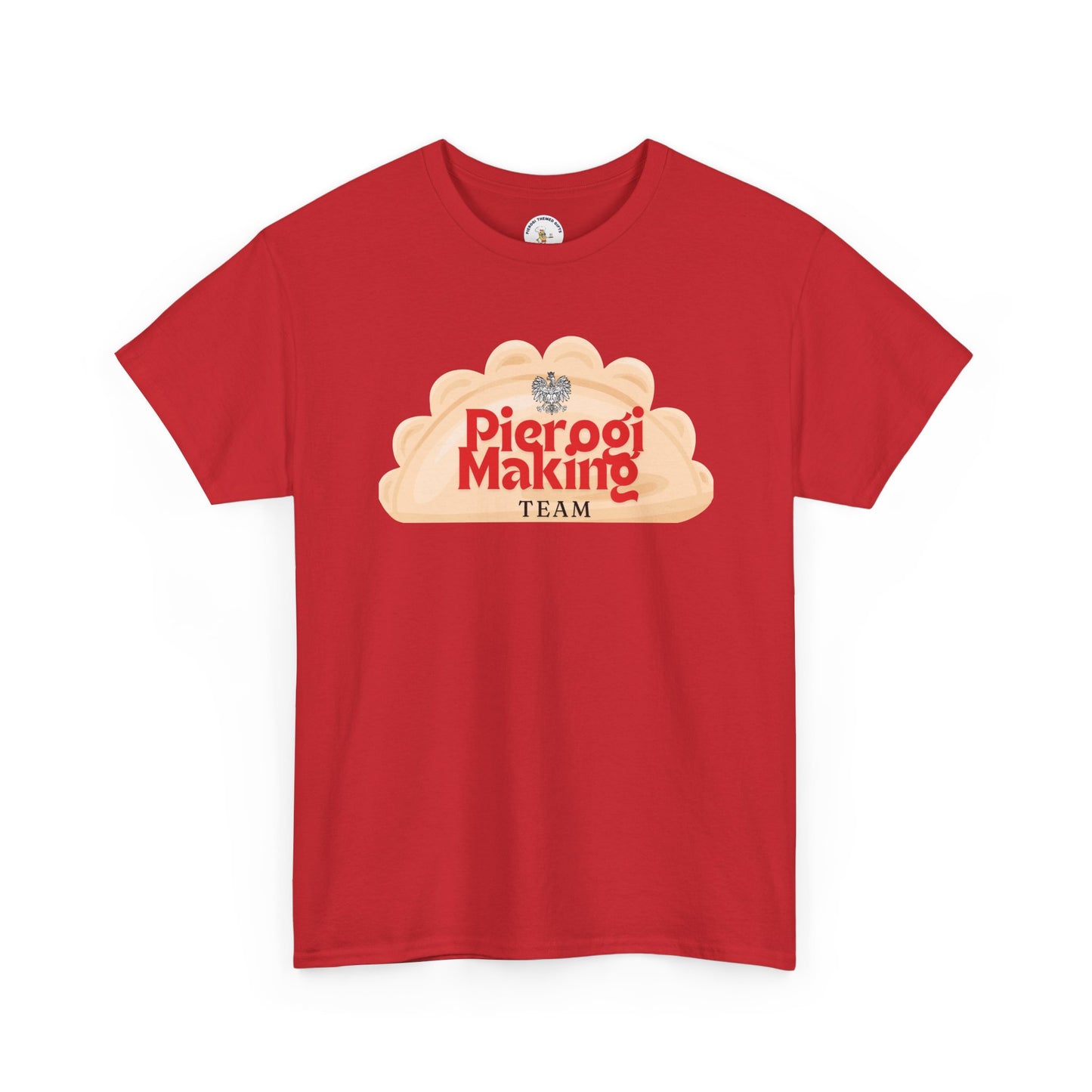 Pierogi Making Team T-Shirt | Pierogi Logo Tee Polish Eagle