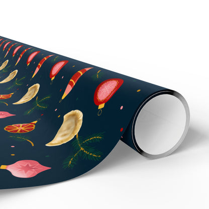 Pierogi Christmas Festive Wrapping Paper, Creative Gift Wrap, Holiday Wrap,  Decorative Paper for All Occasions, Unique Gift Presentation