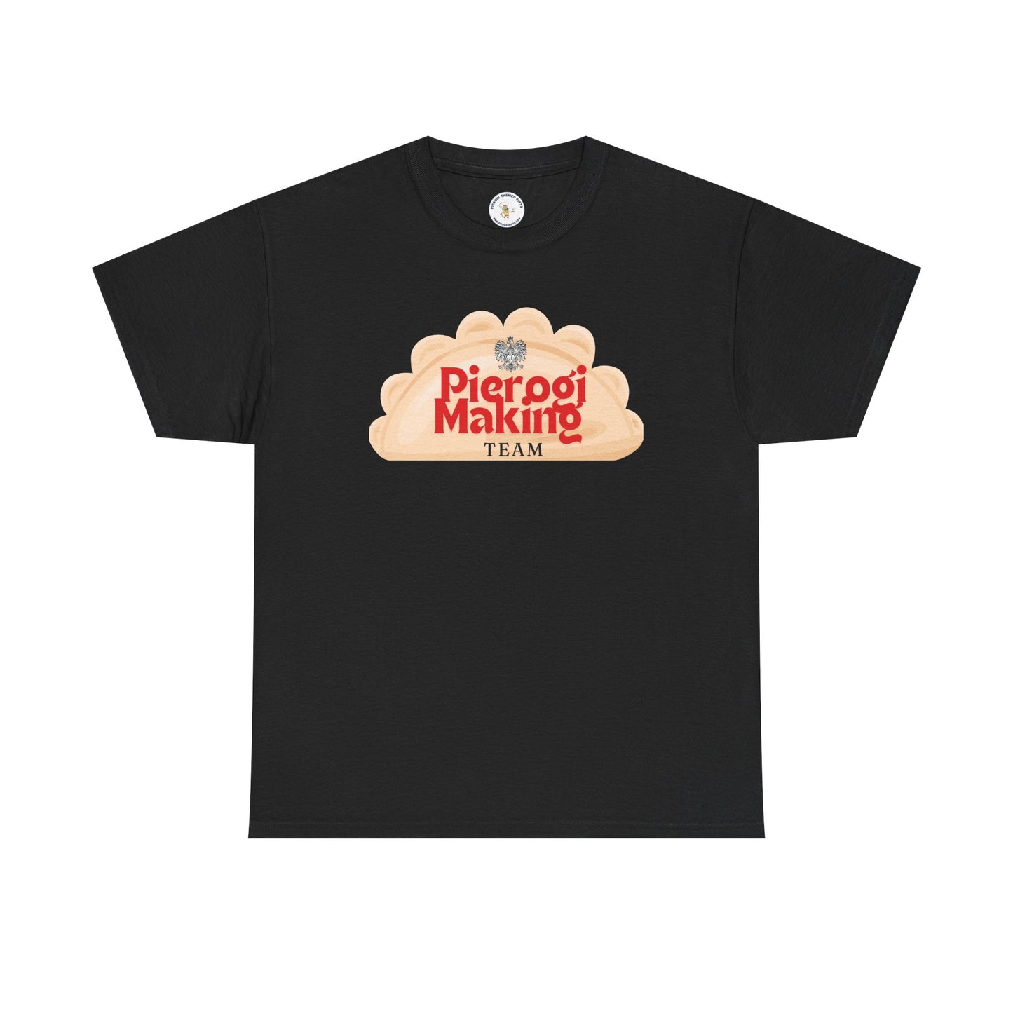 Pierogi Making Team T-Shirt | Pierogi Logo Tee Polish Eagle