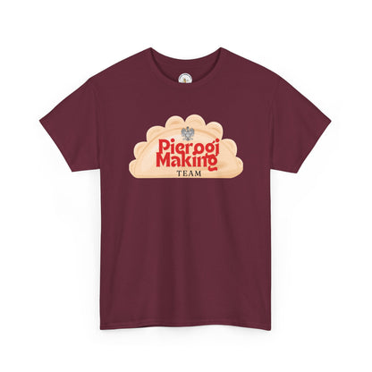 Pierogi Making Team T-Shirt | Pierogi Logo Tee Polish Eagle
