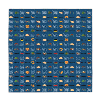 Germany Winter Wishes Pattern Tablecloth —  Kitchen Dining Decor