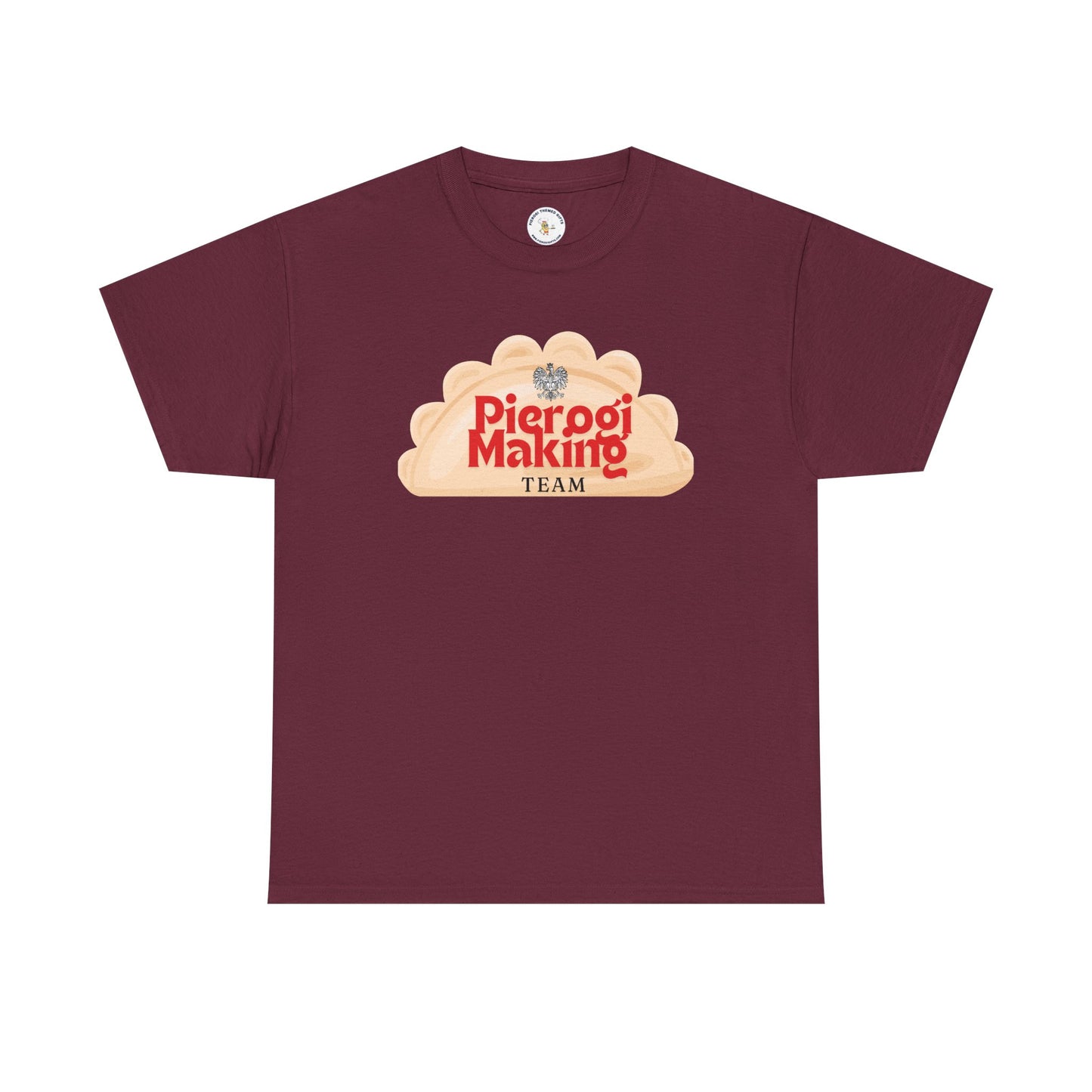 Pierogi Making Team T-Shirt | Pierogi Logo Tee Polish Eagle