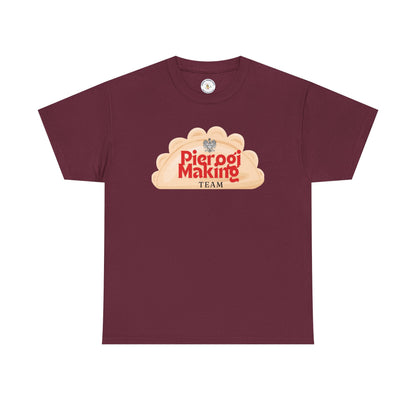 Pierogi Making Team T-Shirt | Pierogi Logo Tee Polish Eagle