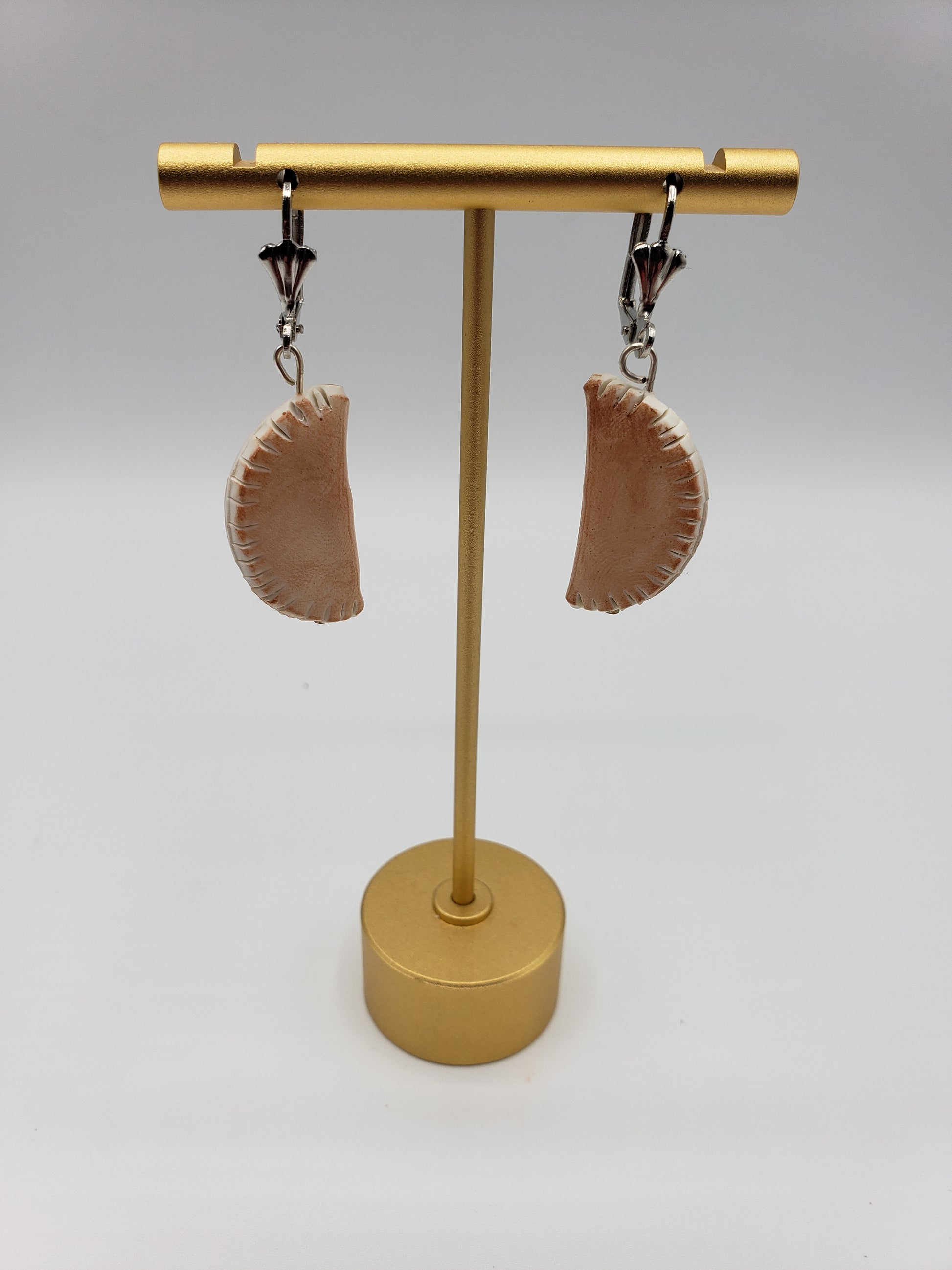 Pierogi drop earrings