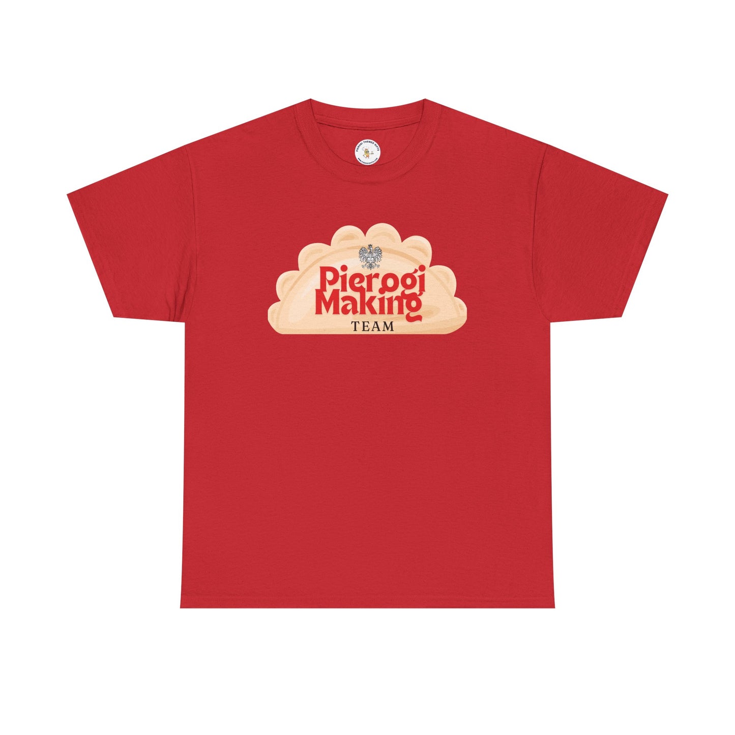 Pierogi Making Team T-Shirt | Pierogi Logo Tee Polish Eagle