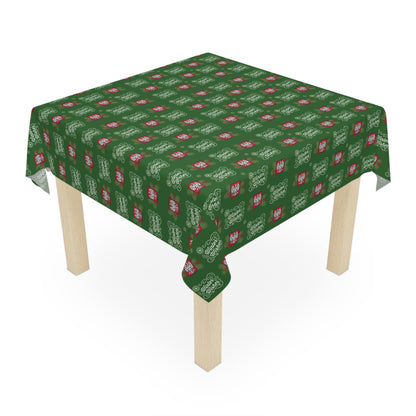 Winter Wishes Polish Eagle Pattern Tablecloth —  Kitchen Dining Decor