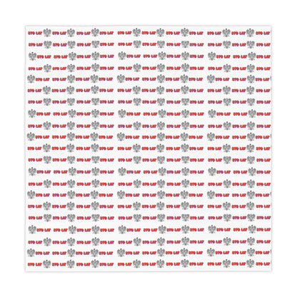 Sto Lat Polish Eagle Pattern Tablecloth —  Kitchen Dining Decor