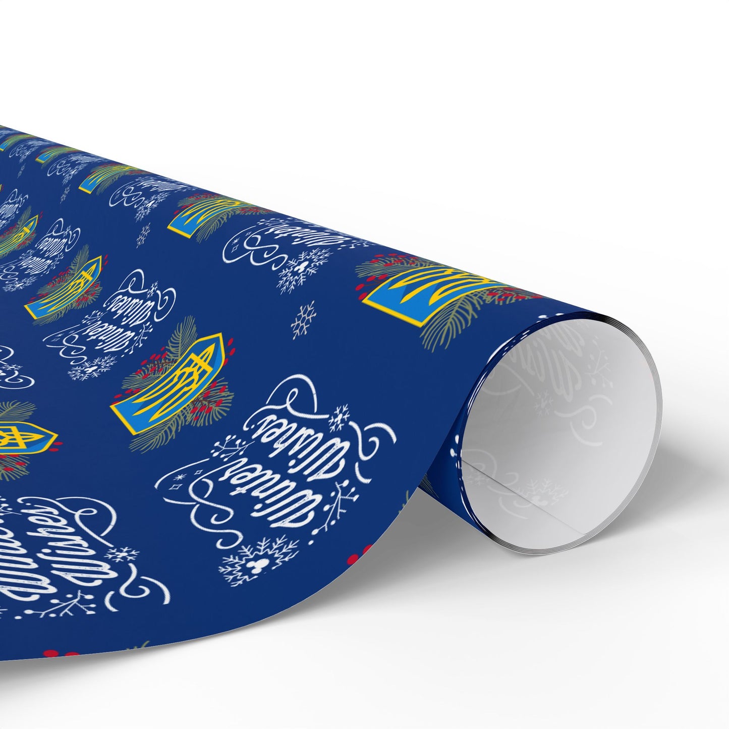 Ukrainian Winter Wishes Festive Wrapping Paper, Creative Gift Wrap, Holiday Wrap, Decorative Paper for All Occasions, Unique Gift Presentation