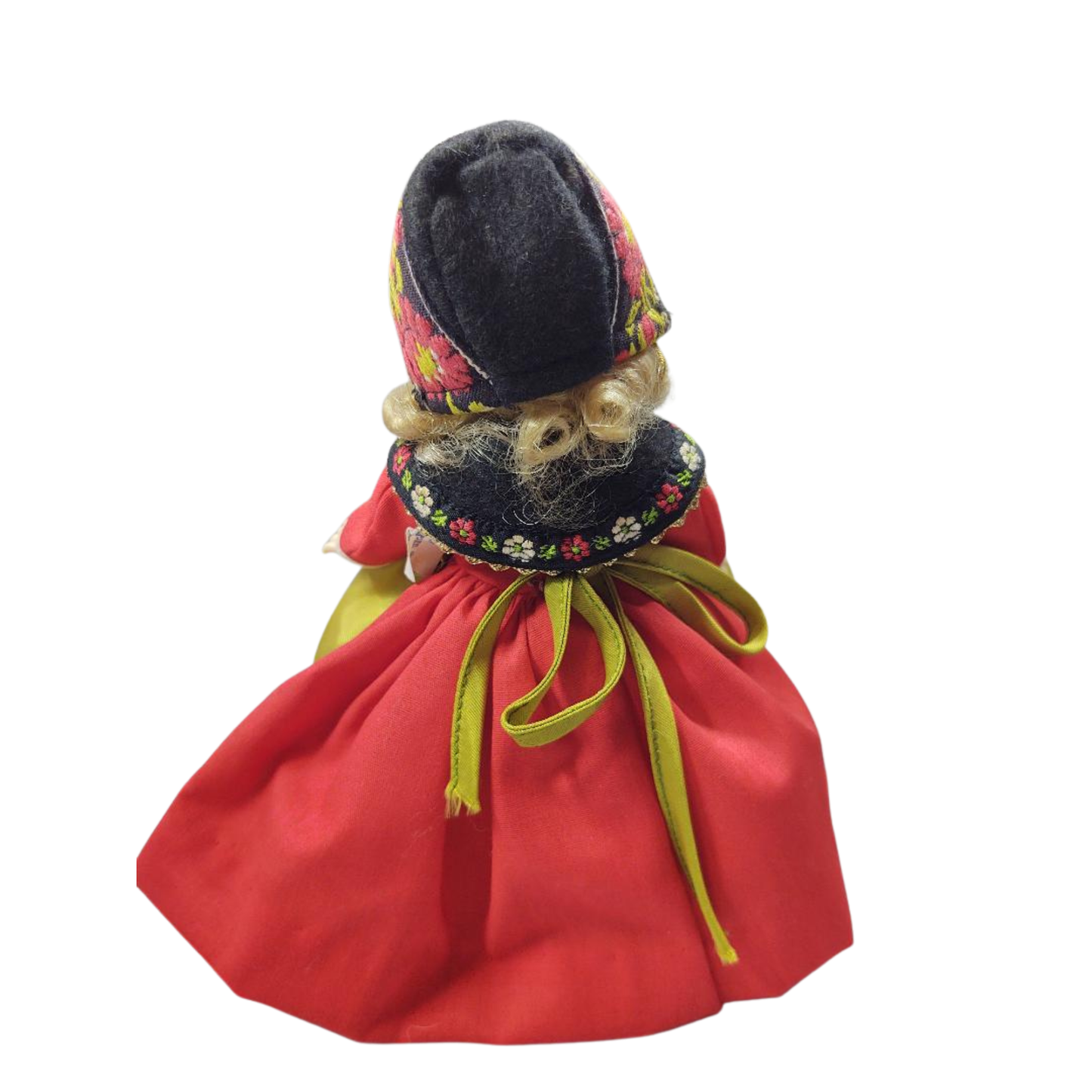 Madame Alexander Sweden doll Back of doll