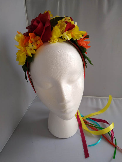 Style number 15 Polish Flower Crown Headband