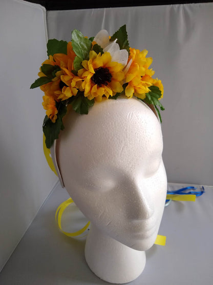 Style number 19 Polish Flower Crown Headband