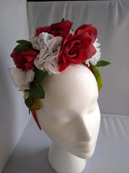 Style number 5 Polish Flower Crown Headband