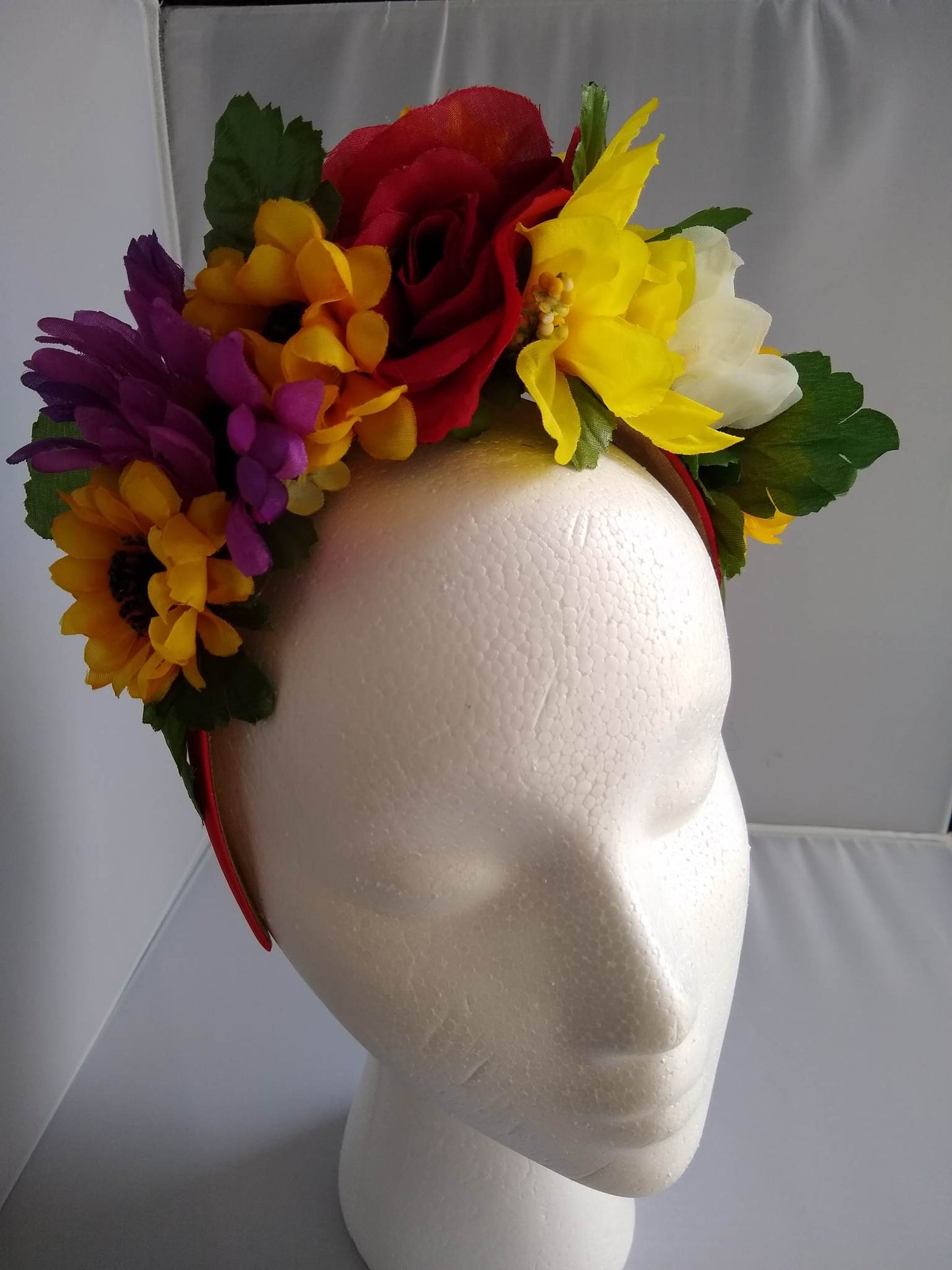 Style number 9 Polish Flower Crown Headband