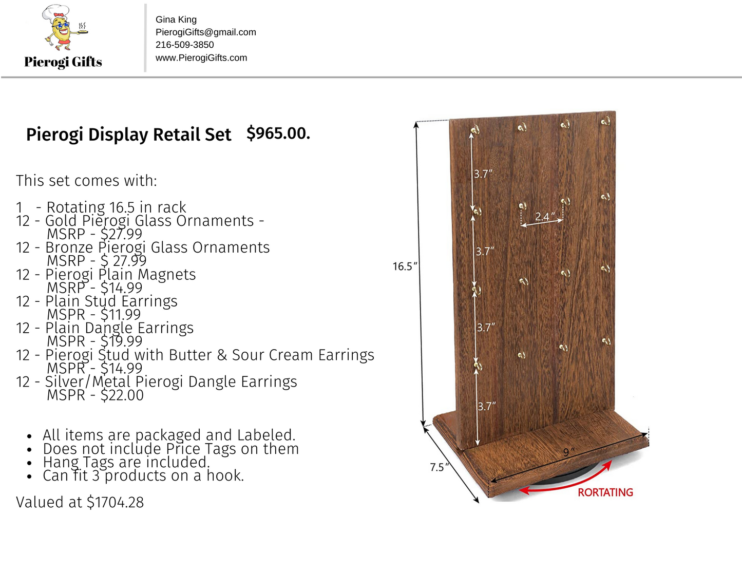 Wholesale Retail Kit