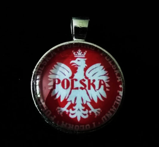#17 Polska Polish Eagle Necklace Pendant